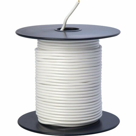 ROAD POWER 100 Ft. 18 Ga. PVC-Coated Primary Wire, White 55667223